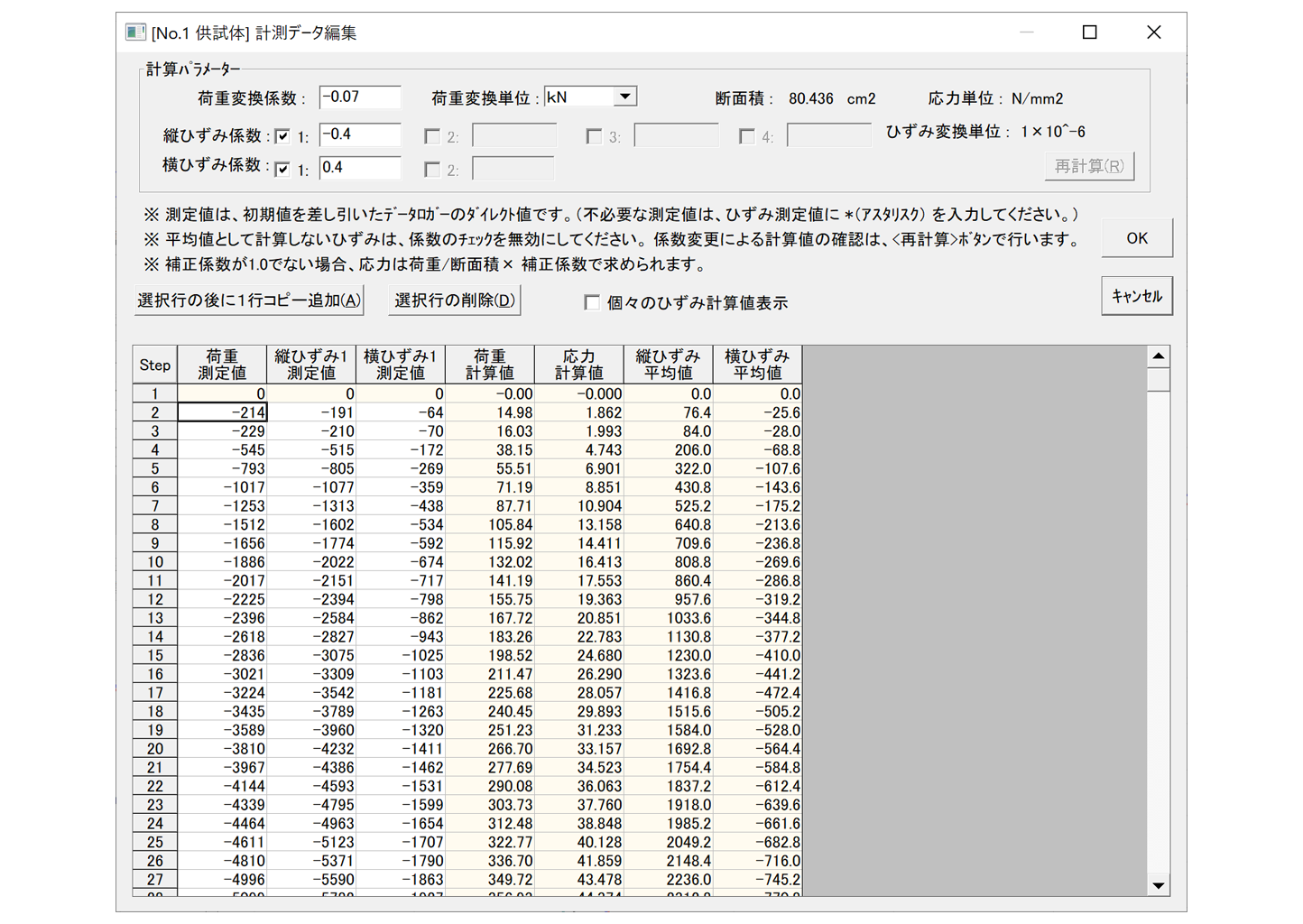 Compression 材料圧縮試験計測ソフト